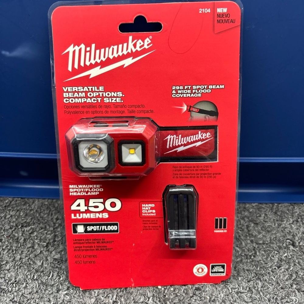 Milwaukee Headlamp 450 Lumens